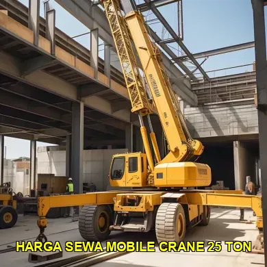 Apa Saja Faktor yang Mempengaruhi Harga Sewa Mobile Crane 25 Ton